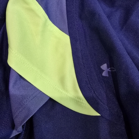 Under Armour UA Womens Run Shorts Blue Loose Fit Light Weight Size XXL - Picture 4 of 5